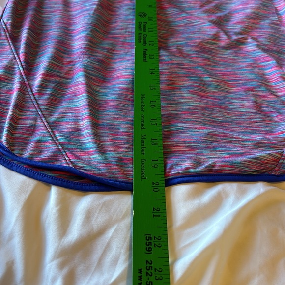 Tangerine razorback Turquoise/hot pink with reflective top front strips size XS - Picture 10 of 14